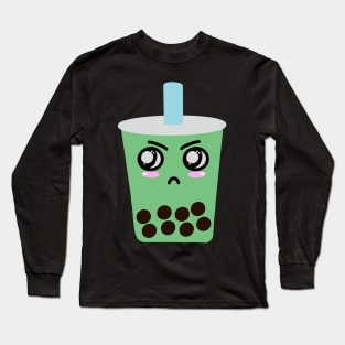 Mad matcha boba Long Sleeve T-Shirt